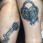 фото тату Ключ 03.05.2019 №072 - tattoo key - tattoo-photo.ru