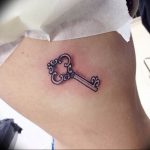 фото тату Ключ 03.05.2019 №142 - tattoo key - tattoo-photo.ru