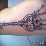 фото тату Ключ 03.05.2019 №145 - tattoo key - tattoo-photo.ru