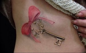 фото тату Ключ 03.05.2019 №187 - tattoo key - tattoo-photo.ru