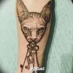 фото тату Ключ 03.05.2019 №206 - tattoo key - tattoo-photo.ru