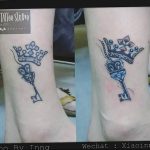 фото тату Ключ 03.05.2019 №254 - tattoo key - tattoo-photo.ru
