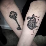 фото тату Ключ 03.05.2019 №255 - tattoo key - tattoo-photo.ru