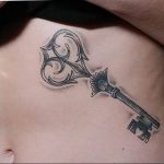 фото тату Ключ 03.05.2019 №269 - tattoo key - tattoo-photo.ru