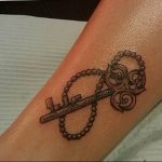 фото тату Ключ 03.05.2019 №285 - tattoo key - tattoo-photo.ru