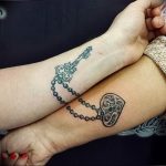 фото тату Ключ 03.05.2019 №307 - tattoo key - tattoo-photo.ru