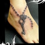 фото тату Ключ 03.05.2019 №313 - tattoo key - tattoo-photo.ru