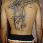 фото тату Распятие 01.05.2019 №007 - crucifix tattoo - tattoo-photo.ru