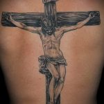 фото тату Распятие 01.05.2019 №011 - crucifix tattoo - tattoo-photo.ru