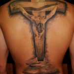 фото тату Распятие 01.05.2019 №016 - crucifix tattoo - tattoo-photo.ru