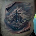 фото тату Распятие 01.05.2019 №020 - crucifix tattoo - tattoo-photo.ru