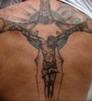 фото тату Распятие 01.05.2019 №044 — crucifix tattoo — tattoo-photo.ru