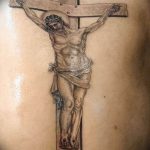 фото тату Распятие 01.05.2019 №066 - crucifix tattoo - tattoo-photo.ru