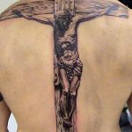 фото тату Распятие 01.05.2019 №080 - crucifix tattoo - tattoo-photo.ru