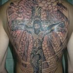 фото тату Распятие 01.05.2019 №118 - crucifix tattoo - tattoo-photo.ru