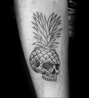 фото тату ананас 24.04.2019 №011 — tattoo pineapple — tattoo-photo.ru
