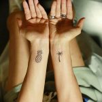 фото тату ананас 24.04.2019 №028 - tattoo pineapple - tattoo-photo.ru