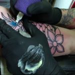 фото тату ананас 24.04.2019 №062 - tattoo pineapple - tattoo-photo.ru