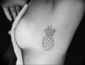 фото тату ананас 24.04.2019 №066 - tattoo pineapple - tattoo-photo.ru