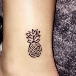 фото тату ананас 24.04.2019 №090 - tattoo pineapple - tattoo-photo.ru