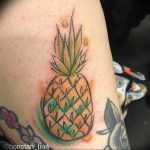 фото тату ананас 24.04.2019 №100 - tattoo pineapple - tattoo-photo.ru
