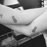 фото тату ананас 24.04.2019 №103 - tattoo pineapple - tattoo-photo.ru