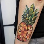 фото тату ананас 24.04.2019 №104 - tattoo pineapple - tattoo-photo.ru
