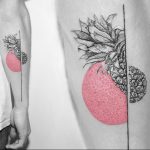 фото тату ананас 24.04.2019 №109 - tattoo pineapple - tattoo-photo.ru