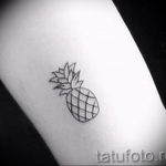 фото тату ананас 24.04.2019 №113 - tattoo pineapple - tattoo-photo.ru