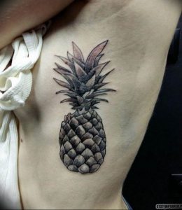 фото тату ананас 24.04.2019 №114 - tattoo pineapple - tattoo-photo.ru