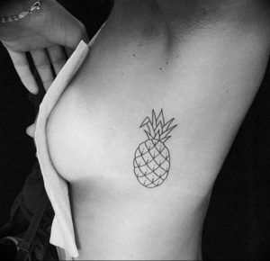 фото тату ананас 24.04.2019 №116 - tattoo pineapple - tattoo-photo.ru