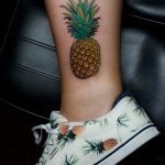 фото тату ананас 24.04.2019 №127 - tattoo pineapple - tattoo-photo.ru