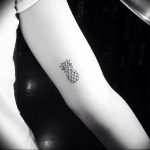 фото тату ананас 24.04.2019 №133 - tattoo pineapple - tattoo-photo.ru
