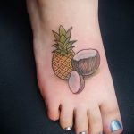 фото тату ананас 24.04.2019 №141 - tattoo pineapple - tattoo-photo.ru