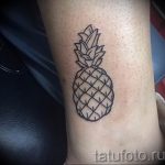 фото тату ананас 24.04.2019 №153 - tattoo pineapple - tattoo-photo.ru