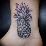 фото тату ананас 24.04.2019 №157 - tattoo pineapple - tattoo-photo.ru