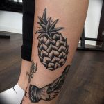 фото тату ананас 24.04.2019 №163 - tattoo pineapple - tattoo-photo.ru