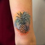 фото тату ананас 24.04.2019 №169 - tattoo pineapple - tattoo-photo.ru