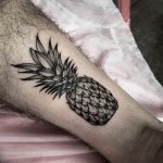 фото тату ананас 24.04.2019 №173 - tattoo pineapple - tattoo-photo.ru