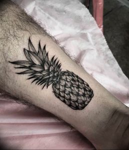 фото тату ананас 24.04.2019 №173 - tattoo pineapple - tattoo-photo.ru