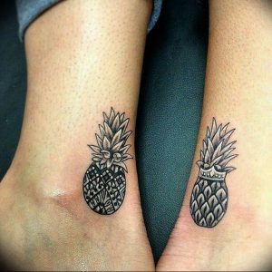 фото тату ананас 24.04.2019 №183 - tattoo pineapple - tattoo-photo.ru