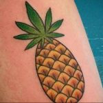 фото тату ананас 24.04.2019 №186 - tattoo pineapple - tattoo-photo.ru