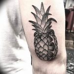 фото тату ананас 24.04.2019 №187 - tattoo pineapple - tattoo-photo.ru