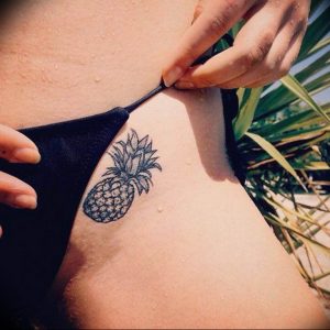 фото тату ананас 24.04.2019 №192 - tattoo pineapple - tattoo-photo.ru