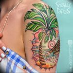 фото тату ананас 24.04.2019 №193 - tattoo pineapple - tattoo-photo.ru