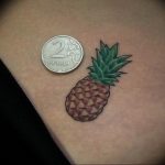 фото тату ананас 24.04.2019 №195 - tattoo pineapple - tattoo-photo.ru