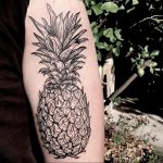 фото тату ананас 24.04.2019 №205 - tattoo pineapple - tattoo-photo.ru