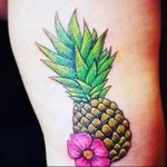 фото тату ананас 24.04.2019 №206 - tattoo pineapple - tattoo-photo.ru