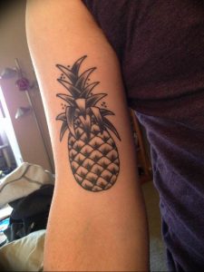 фото тату ананас 24.04.2019 №209 - tattoo pineapple - tattoo-photo.ru