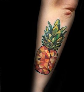 фото тату ананас 24.04.2019 №213 - tattoo pineapple - tattoo-photo.ru